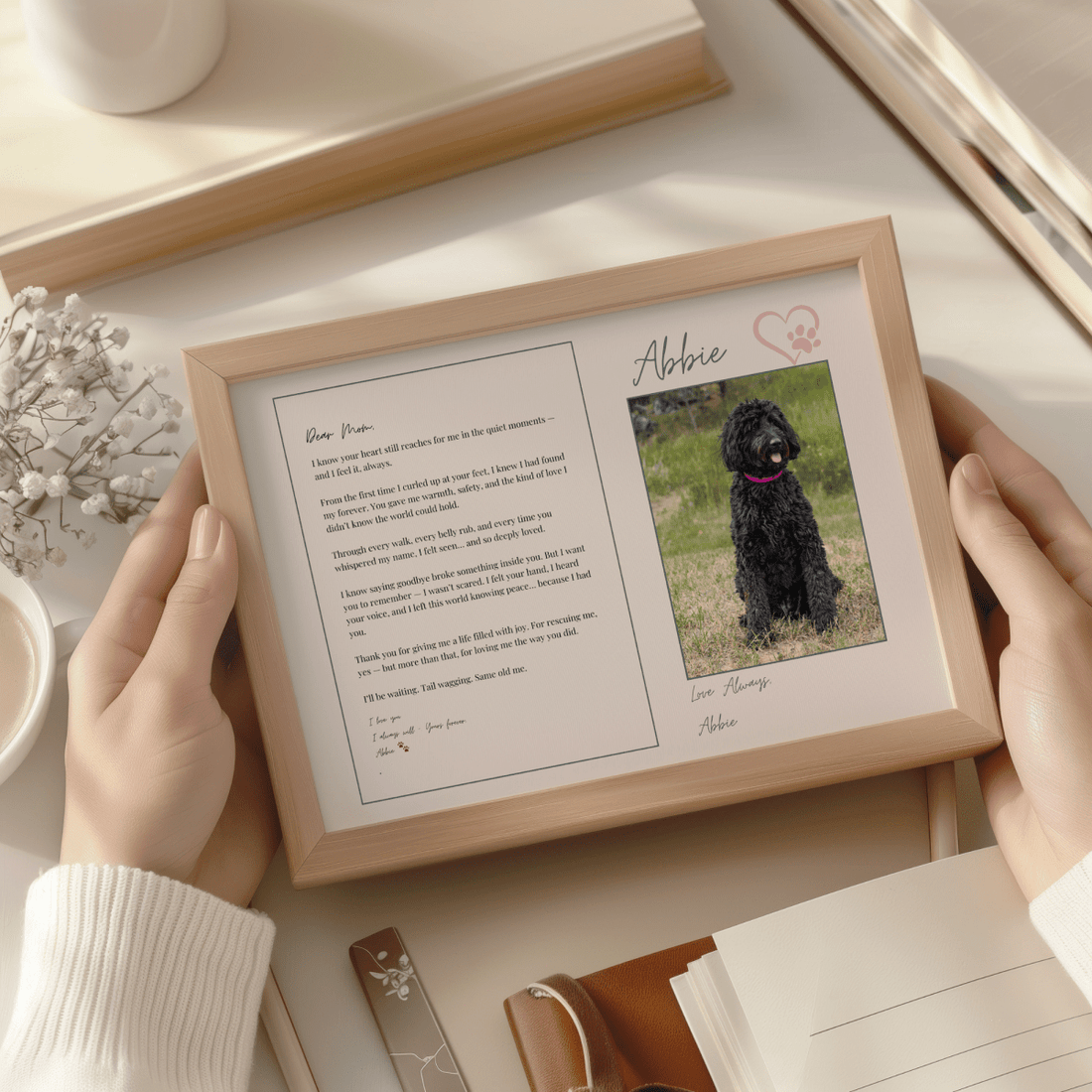 Custom Tribute Letter – Written Just for You