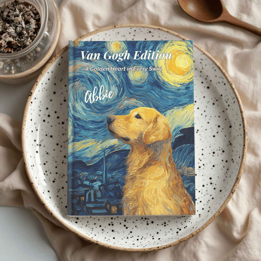 Yes, personalize the cover (+$10)